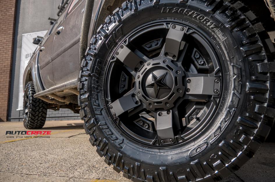 MITSUBISHI TRITON ROCKSTAR XD 2 MATTE BLACK